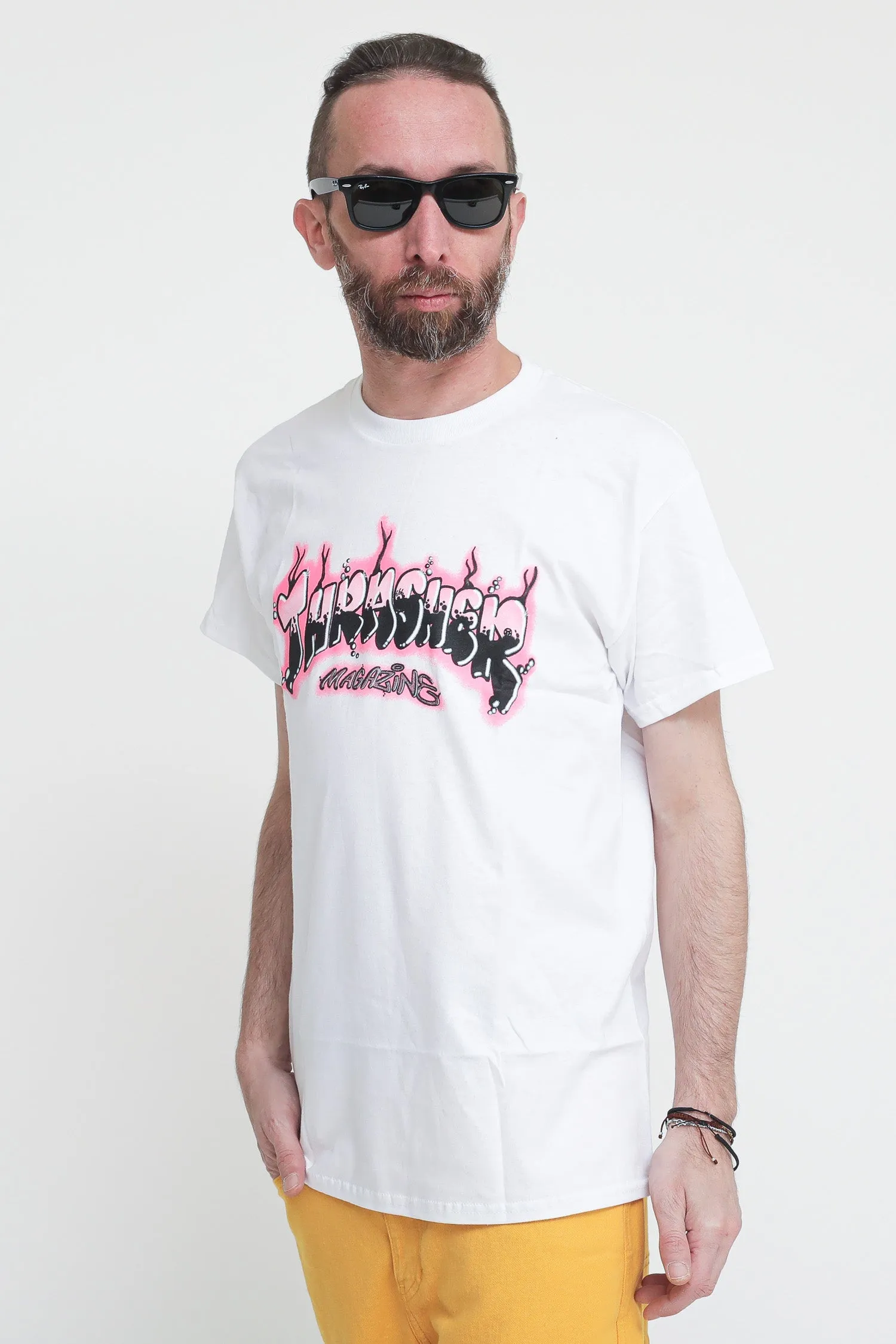 White Airbrush T-Shirt