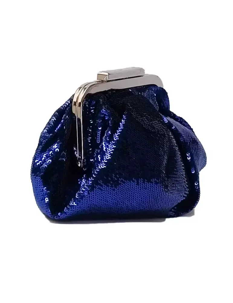 Anna Cecere ACD04 Blue Sequined Cupcake Bag