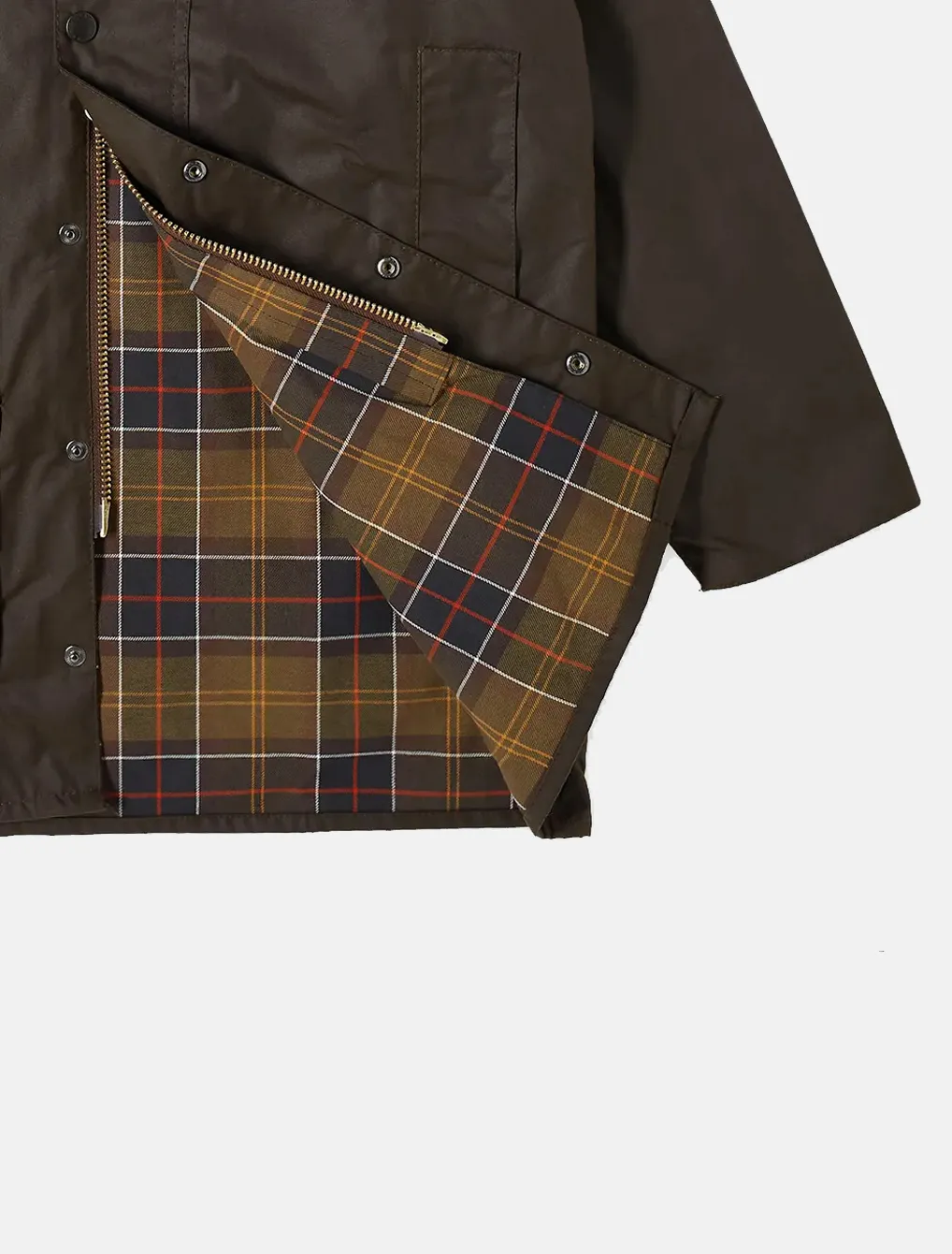 Barbour Beaufort Olive Wax Jacket