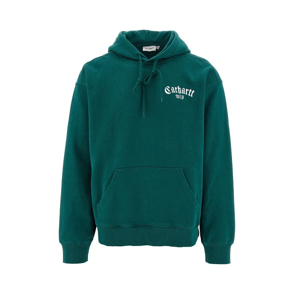 Embroidered Logo Hoodie Sweatshirt