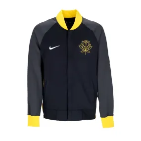 Felpa Leggera College Uomo Nba City Edition Dri-fit Showtime Full-zip Jacket Golwar Black Anthracite Amarillo White