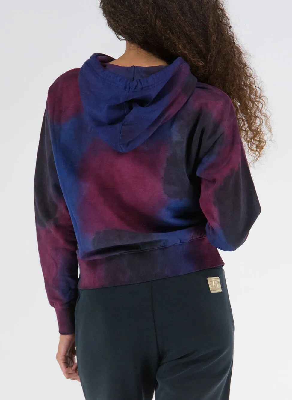 Tie Dye Hooded Sweatshirt