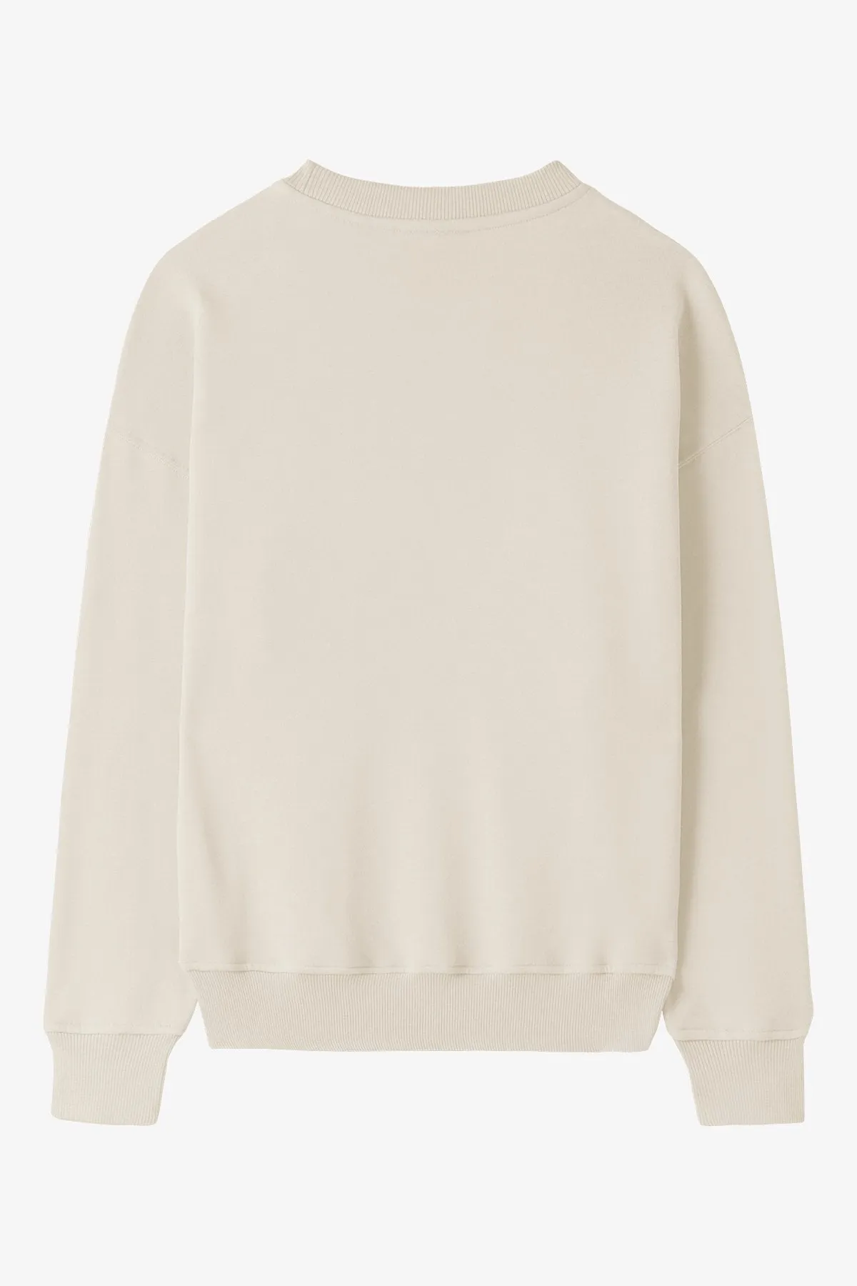 Felpa VOGUE Pearl White with Embroidered Logo