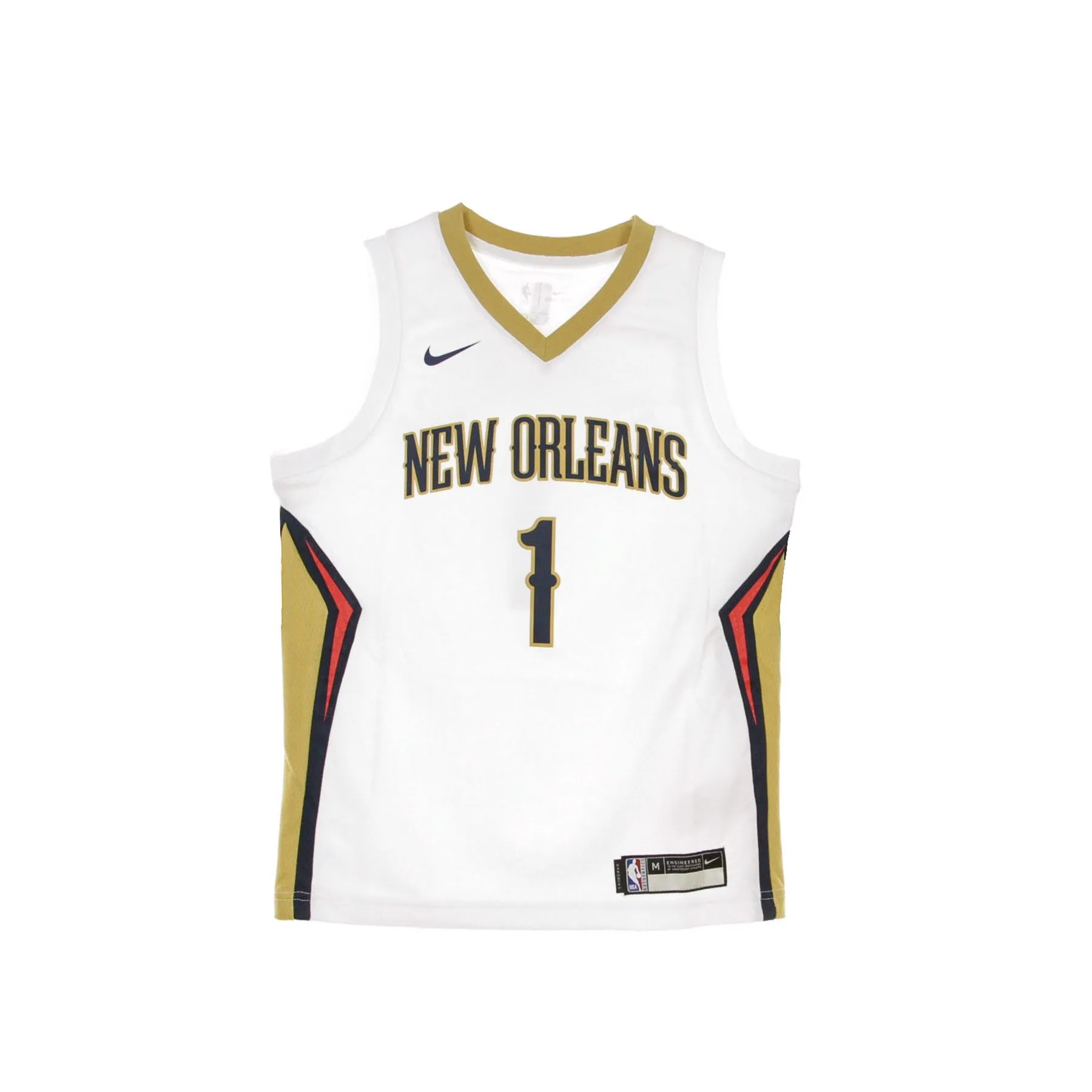 Kids NBA Swingman Jersey Association Edition No.1 Zion Williamson Neopel – Original Team Colors