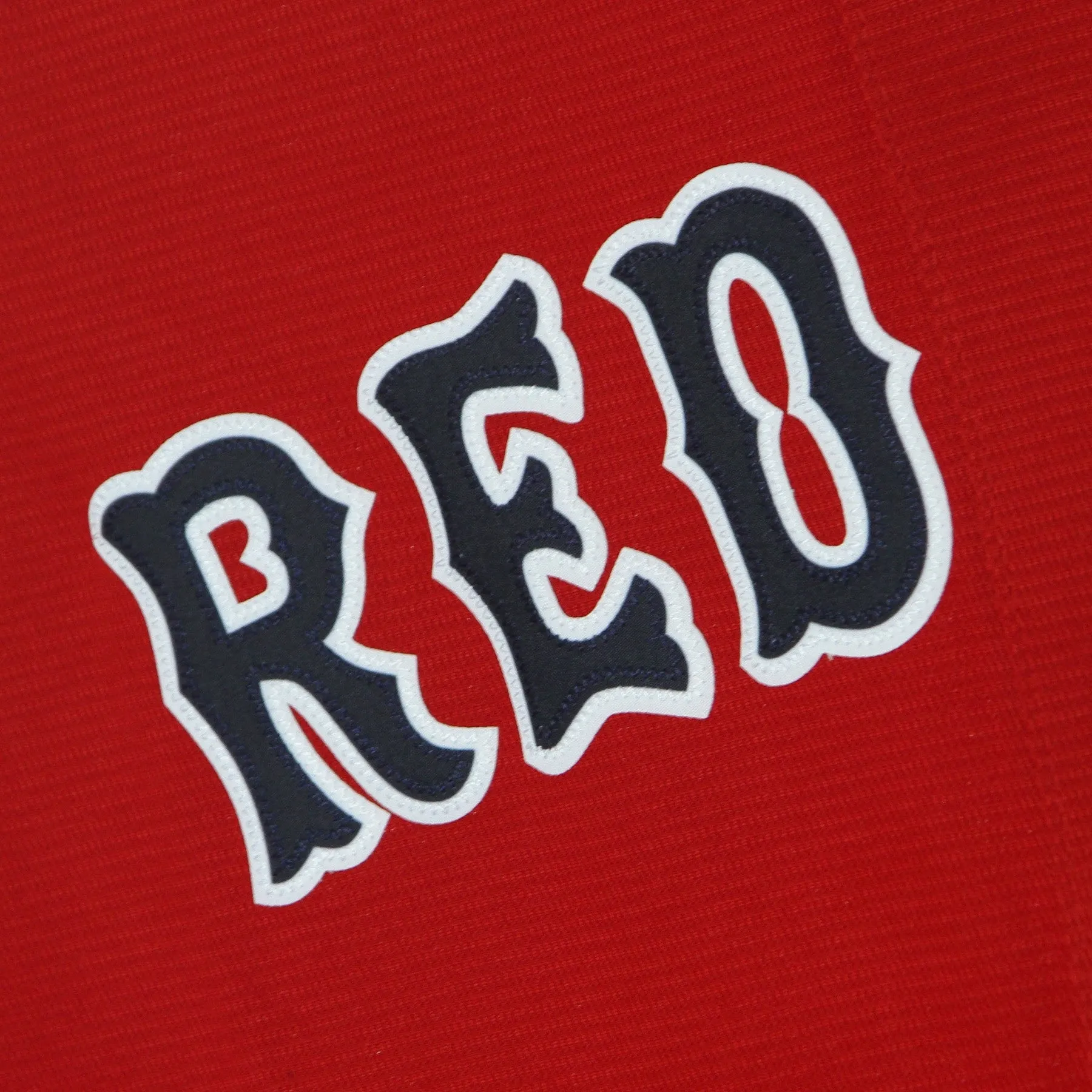 Men's MLB Official Replica Jersey Bosred Alternate Scarlet