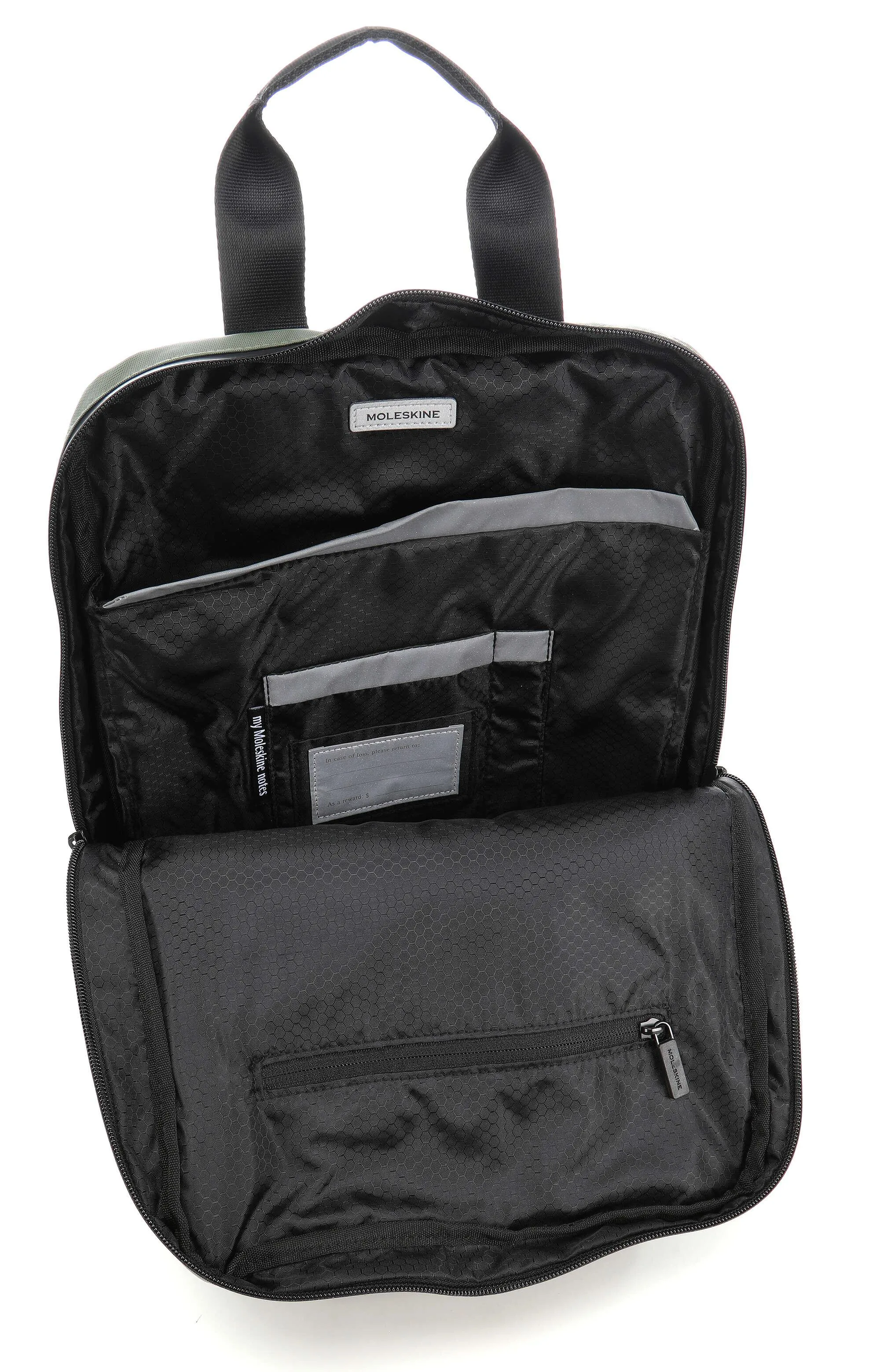  Moleskine Metro Collection Zaino 15″ poliammide verde  