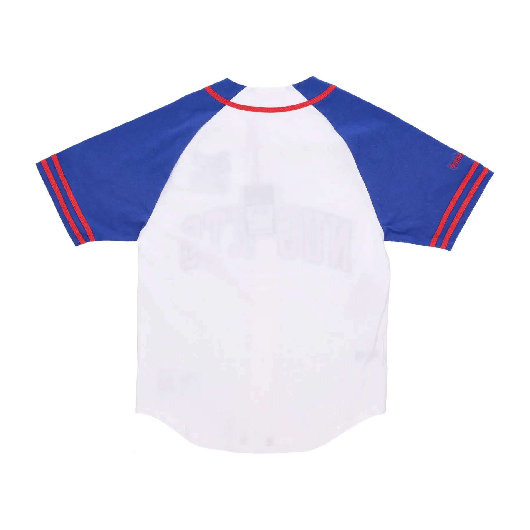 NBA Practice Day Button Front Jersey Hardwood Classics Dennug White