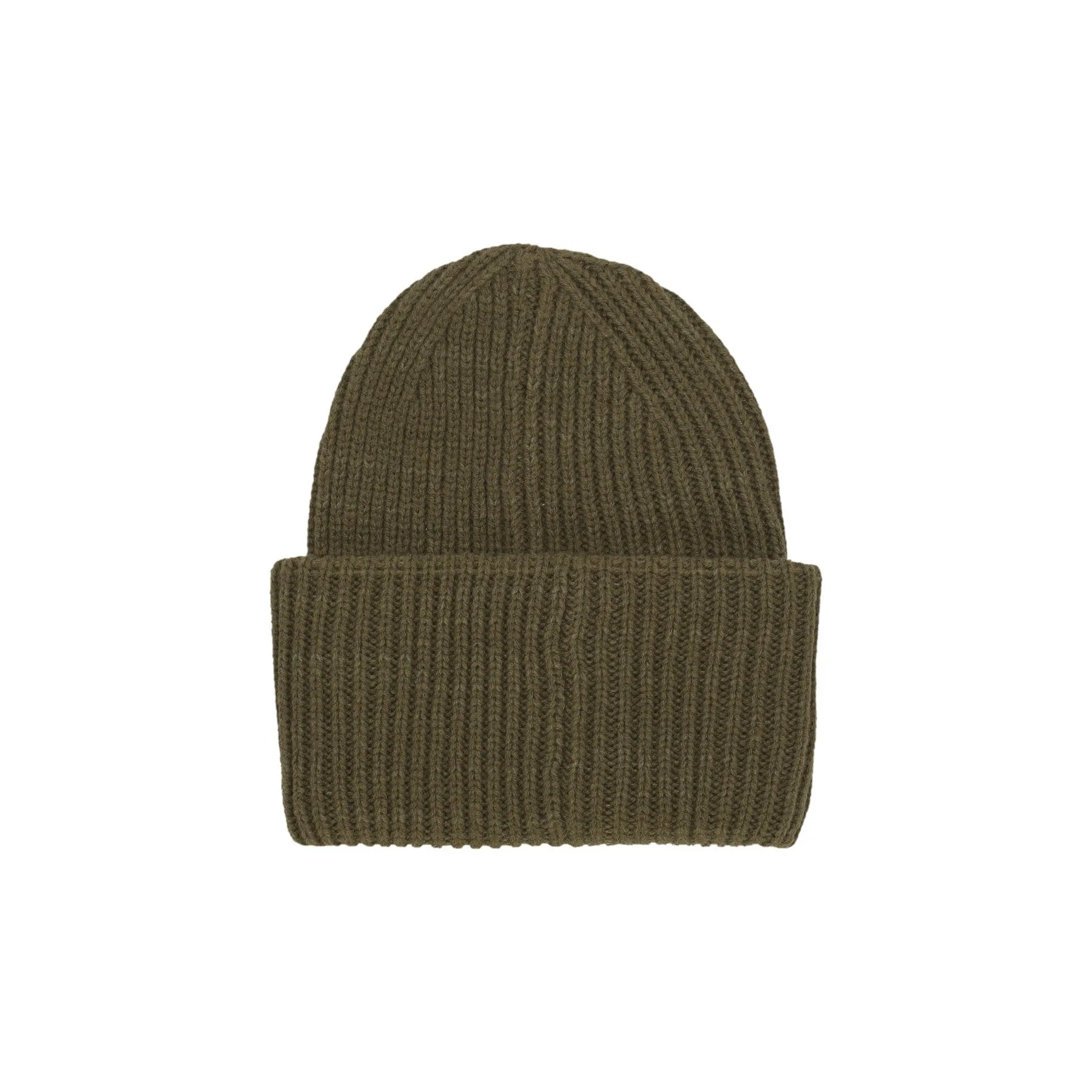 Olive Branch Wool Blend Beanie Hat Men