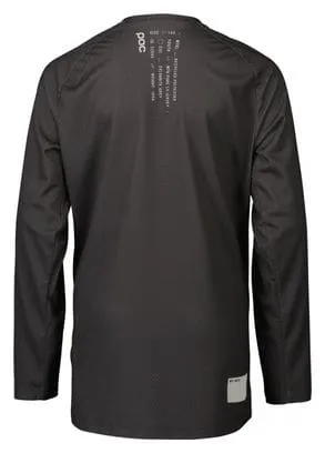 POC Dark Grey Essential MTB Long Sleeve Jersey for Kids