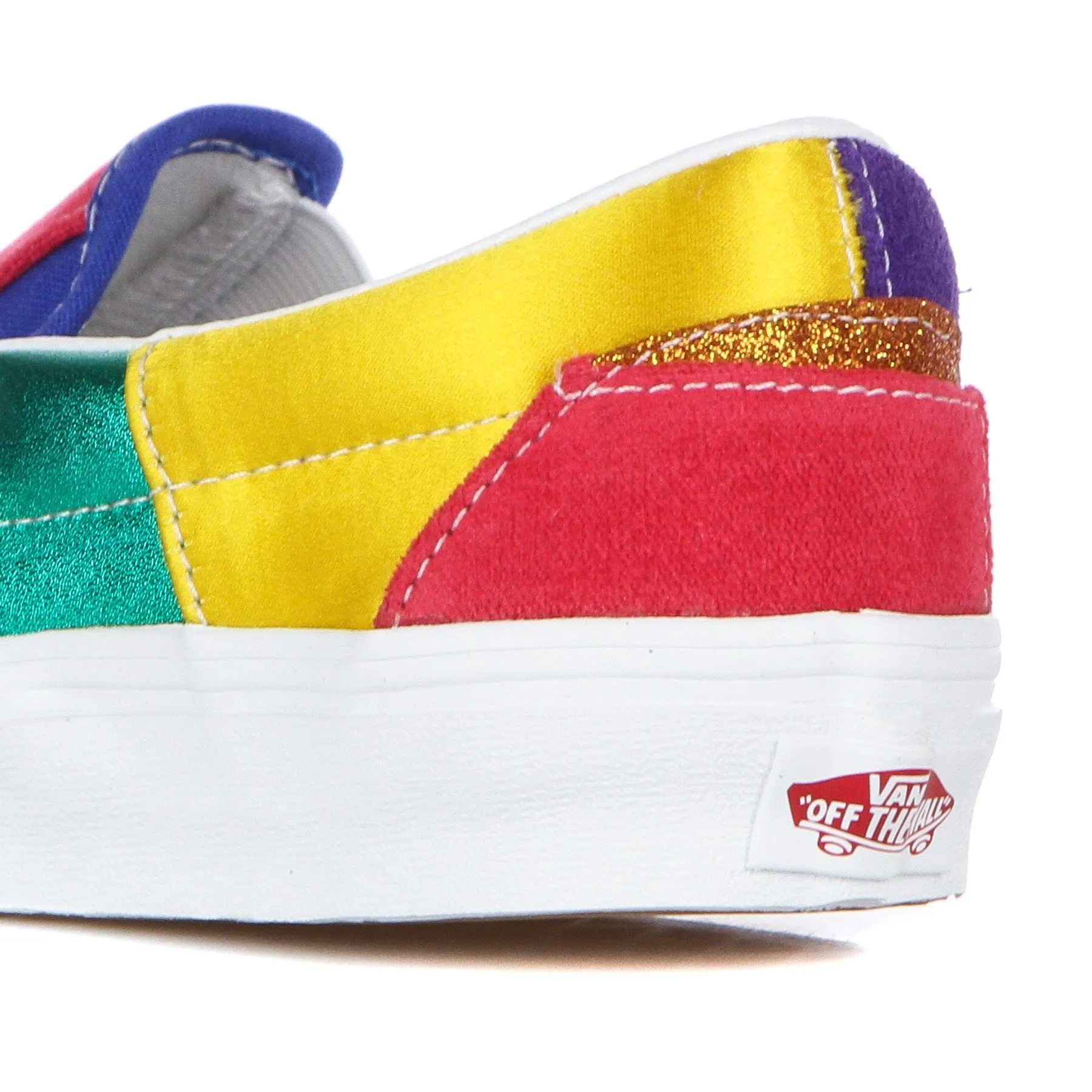 Scarpa Bassa Donna Classic Slip-on (pride) Patchwork/true White