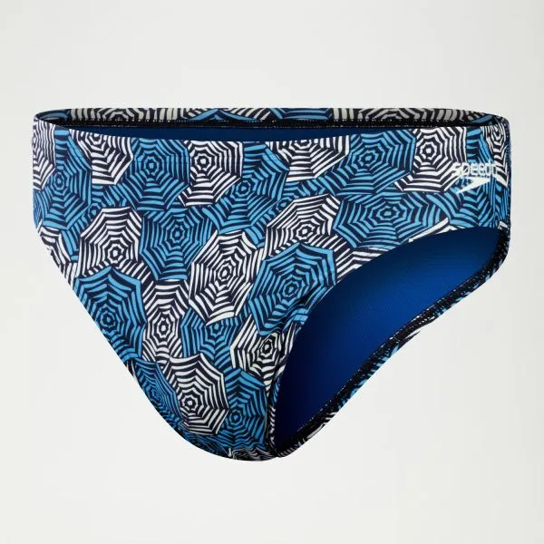 Men's Blue Fantasy Swim Briefs by SPEEDO
