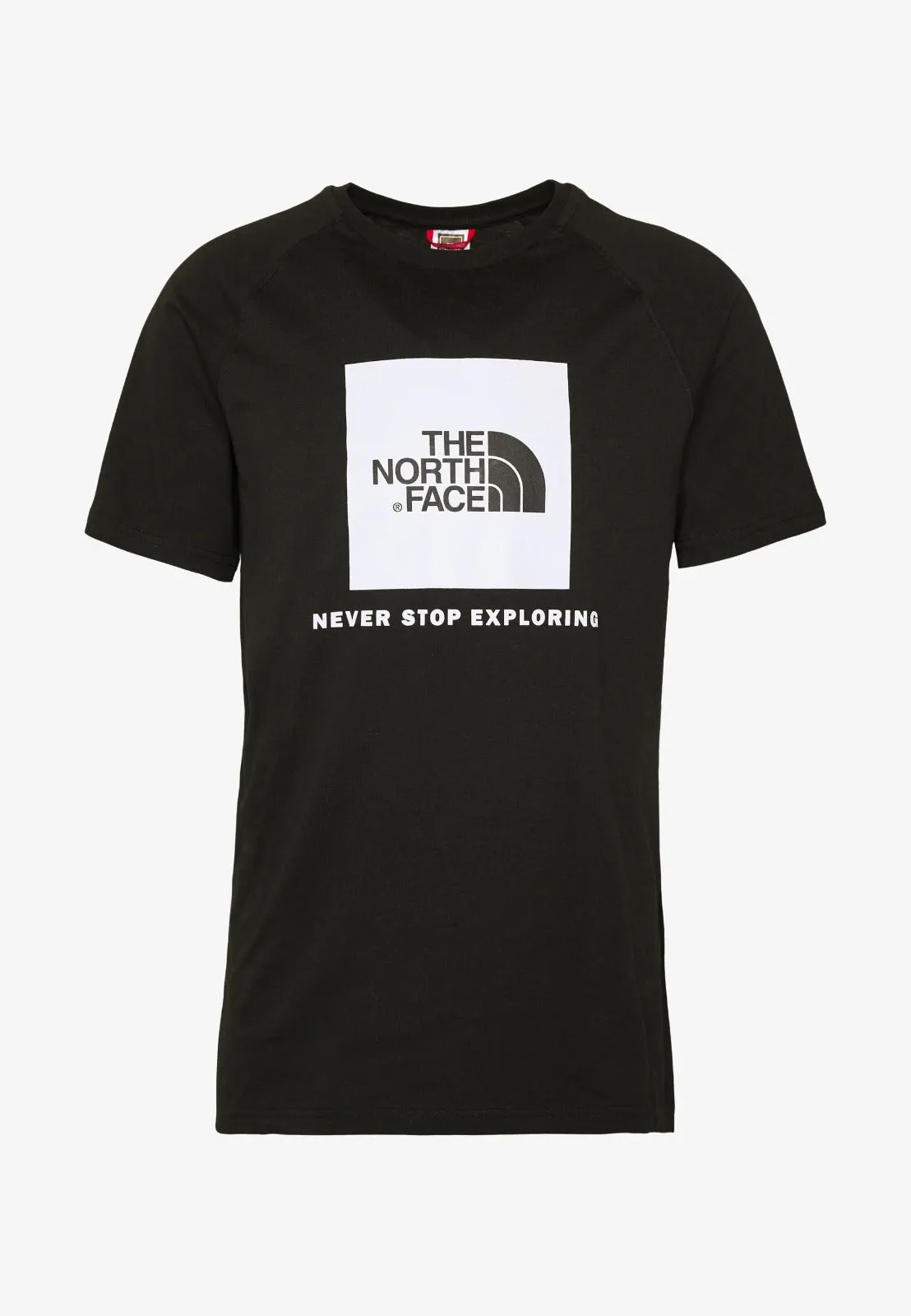 North Face Black Half Sleeve Raglan T-Shirt